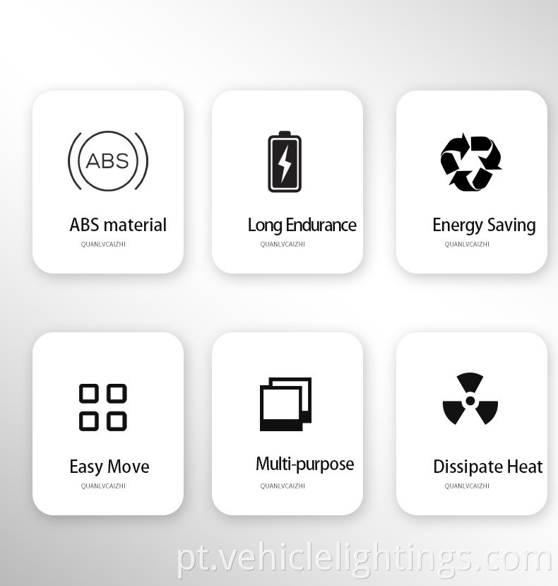 LED Multi Função 2 em 1 Luz recarregável de acampamento dobrável para acampamento de emergência Lanterna de ventilador com gancho de suspensão